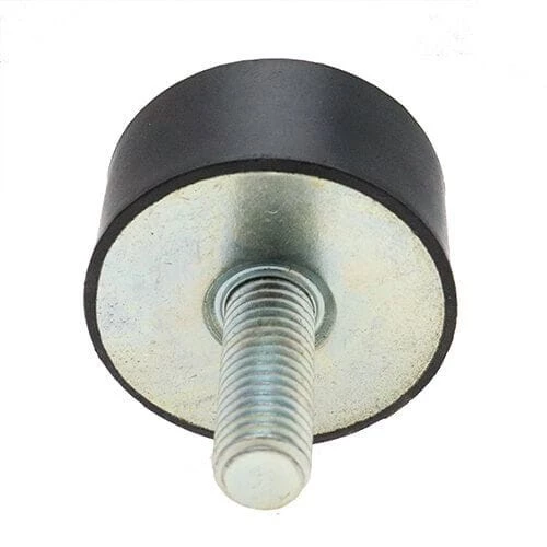 M12 x 37mm Anti-Vibration Mount - Male Flat Buffers (Weight Rating 873.5 kg) | Vital Parts
